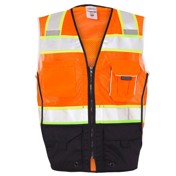 Unisex Premium Black Series® Black Bottom Class 2 Vest Thumbnail