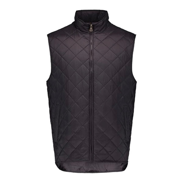 Men's Vintage Diamond Quilted Vest Thumbnail