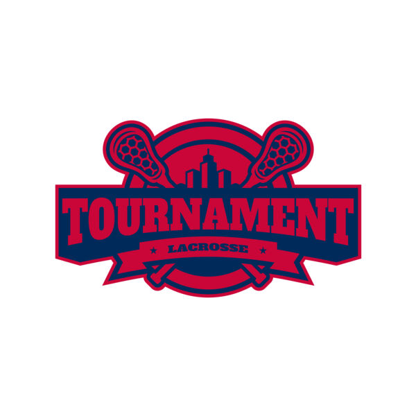 Tournament Lacrosse Logo Template Thumbnail