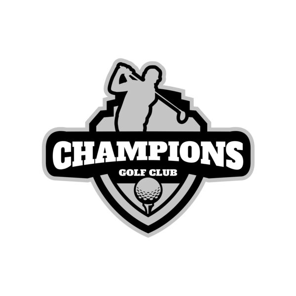 Champions Golf Club logo template Thumbnail