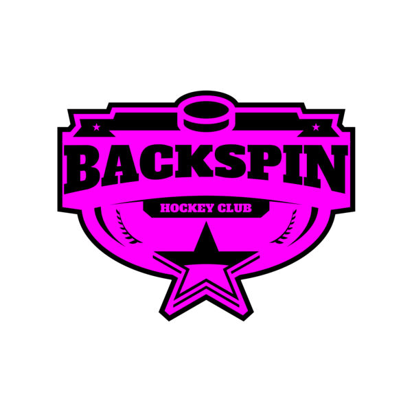 Backspin Hockey Club logo template Thumbnail