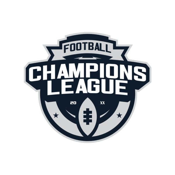 Champions League Football logo template Thumbnail