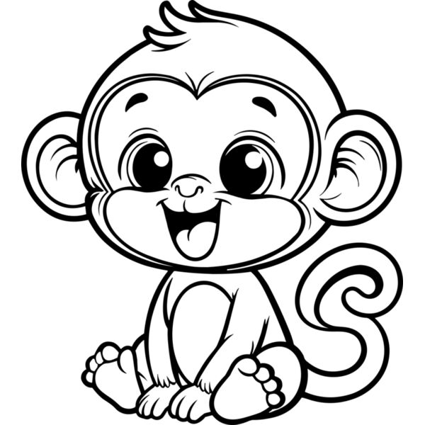 Monkey   Clipart 4 Thumbnail