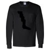 Unisex Ultra Cotton® Long Sleeve Pocket T-Shirt Thumbnail