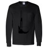Unisex Ultra Cotton® Long Sleeve Pocket T-Shirt Thumbnail