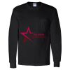 Unisex Ultra Cotton® Long Sleeve Pocket T-Shirt Thumbnail