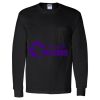 Unisex Ultra Cotton® Long Sleeve Pocket T-Shirt Thumbnail