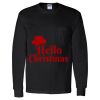 Unisex Ultra Cotton® Long Sleeve Pocket T-Shirt Thumbnail