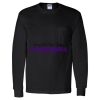 Unisex Ultra Cotton® Long Sleeve Pocket T-Shirt Thumbnail