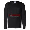 Unisex Ultra Cotton® Long Sleeve Pocket T-Shirt Thumbnail