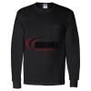 Unisex Ultra Cotton® Long Sleeve Pocket T-Shirt Thumbnail