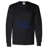 Unisex Ultra Cotton® Long Sleeve Pocket T-Shirt Thumbnail