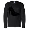 Unisex Ultra Cotton® Long Sleeve Pocket T-Shirt Thumbnail