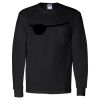 Unisex Ultra Cotton® Long Sleeve Pocket T-Shirt Thumbnail