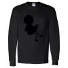 Unisex Ultra Cotton® Long Sleeve Pocket T-Shirt Thumbnail