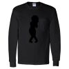 Unisex Ultra Cotton® Long Sleeve Pocket T-Shirt Thumbnail